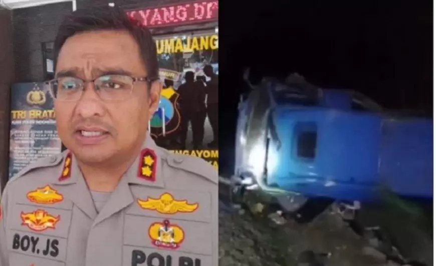 Kapolres Lumajang  Update Korban Kecelakaan Kereta Api