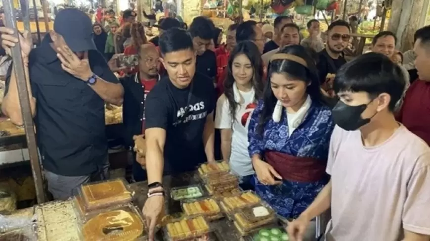 Kaesang Pangarep Berkeliling Kalbar, Momen Lucu di Pasar Flamboyan Pontianak