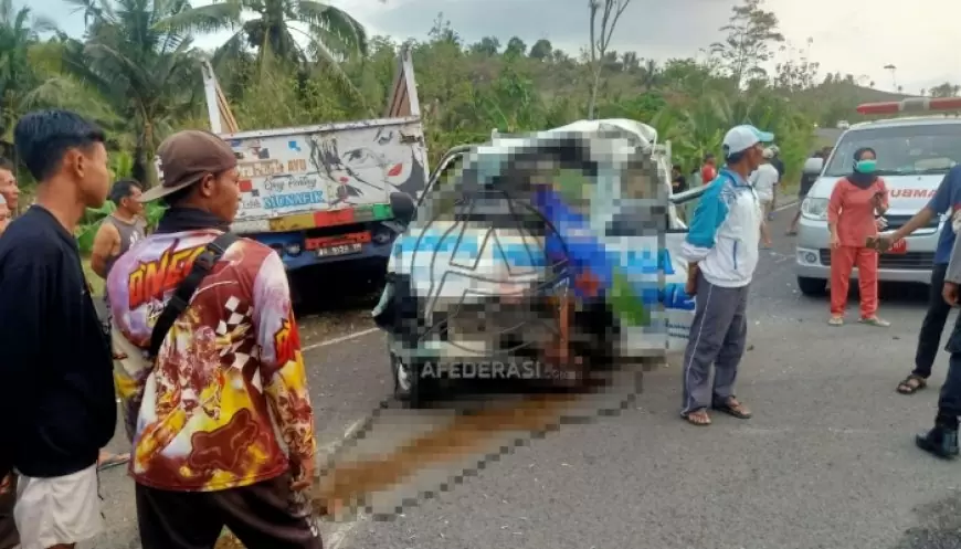 Tragedi Kecelakaan Mematikan di JLS Tulungagung, Adu Banteng Berujung Kematian