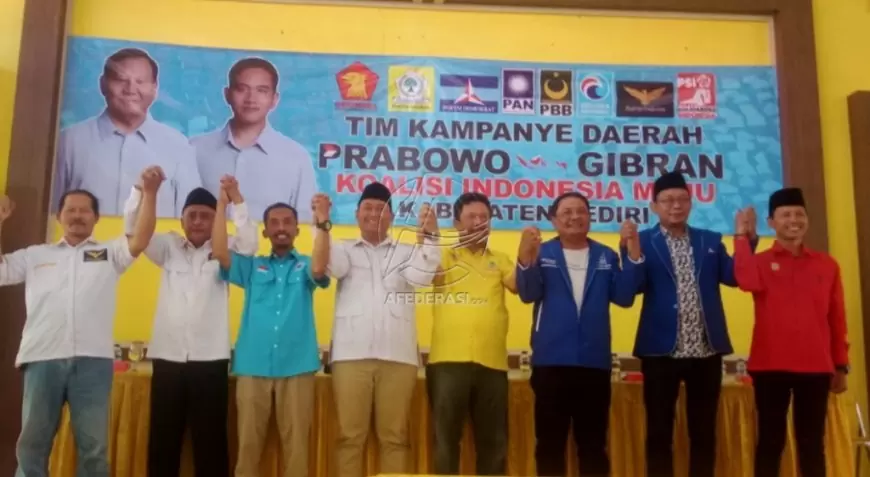 KIM Kabupaten Kediri Bentuk Tim Pemenangan Daerah Prabowo-Gibran