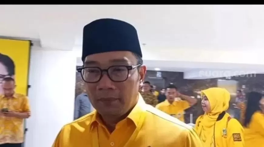 Ridwan Kamil Ditetapkan DPP Golkar sebagai Calon Pilkada di DKI Jakarta dan Jawa Barat