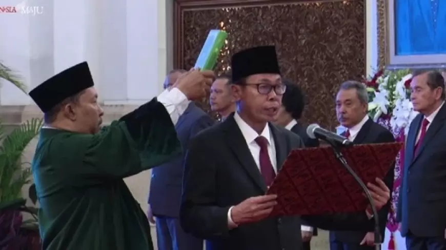 Nawawi Pomolango Resmi Pimpin KPK Sementara Setelah Dilantik oleh Presiden Jokowi