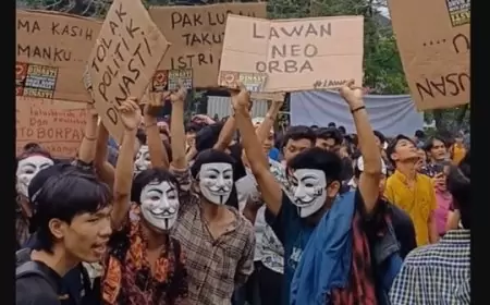 Protes Mahasiswa Sumatera Utara: Tegaskan Penolakan Dinasti Politik dan Kebijakan Pemerintahan Jokowi