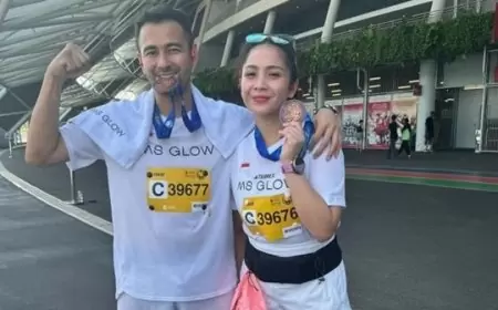 Nagita Slavina Santai Meletakkan Tas Hermes Rp 202 Juta di Lantai Saat Berfoto, Sambil Raih Prestasi dalam Ajang Lari 10K