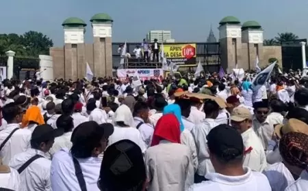 Pengamanan Ketat: 1.800 Personel TNI-Polri Jaga Gedung DPR/MPR RI Terkait Demonstrasi APDESI