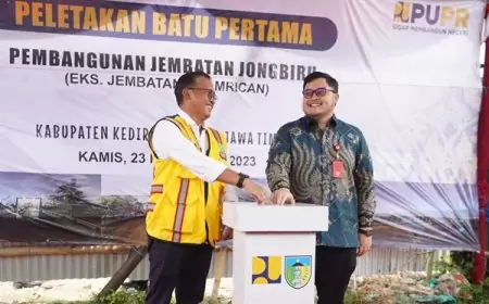 2024, Mas Dhito Targetkan Jembatan Jongbiru Bisa Dilewati