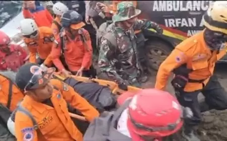 Dua Anggota Polda Sumbar Jadi Korban Erupsi Gunung Marapi, Diduga Sedang Liburan