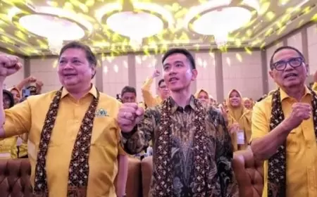 Gibran Rakabuming Raka Dikehendaki Bergabung dengan Golkar, Airlangga Hartarto Optimistis Menangkan Pilpres 2024 dalam Satu Putaran