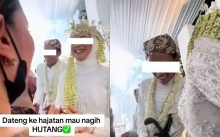 Pedangdut Menagih Utang di Pernikahan, Pengantin Wanita Terlibat Skandal Arisan Gelap