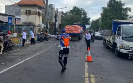Dinas Perhubungan Tulungagung Tinjau Kawasan Rawan Kecelakaan