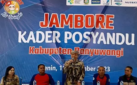 Jambore Kader Posyandu Banyuwangi Wujud Kolaborasi Cegah Stunting