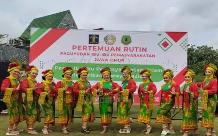 Keren Paguyupan Ibu Pemasyarakatan PIPAS Banyuwangi Sabet Juara 1 Lomba Tari