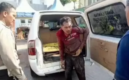 Terdesak Warga, Jambret Susilo Berdarah Lari Sembunyi Dalam Gorong-gorong