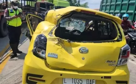 Kawasan Black Spot Gresik Rawan Sebabkan Kecelakaan, Sehari Terjadi Dua Kecelakaan Sopir Tewas