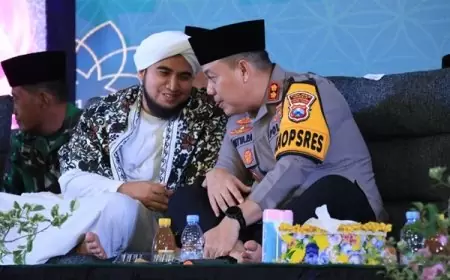 Ciptakan Pemilu Damai 2024, Polres Gresik Gelar Istighosah dan Doa Bersama
