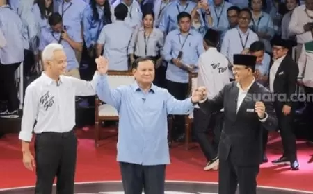 Prabowo Subianto Tenang di Debat Capres: Tidak Merasa Diserang oleh Rival