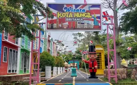 Referensi Libur Nataru di Kediri, Wisata Edukasi Kota Mungil, Bisa Lihat Miniatur Bangunan Inggris