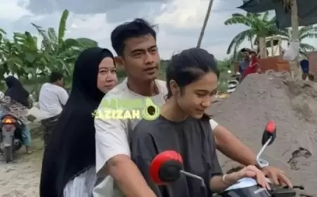 Kisah Ceria Pasangan Pratama Arhan dan Azizah Salsha di Kampung Halaman