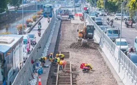Presiden Jokowi: Pembangunan MRT Fase 2A Capai 28,4 Persen, Melampaui Target