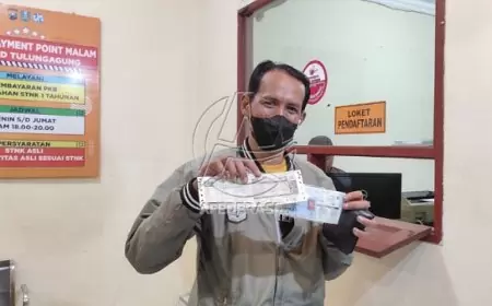 Optimalkan Program Samsat Malam, untuk Mudahkan Wajib Pajak di Tulungagung