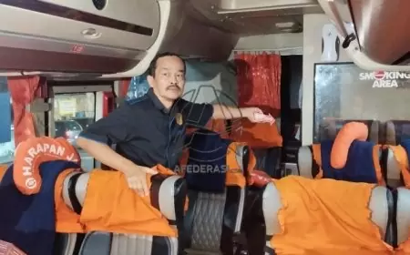 Penumpang Bus Harapan Jaya, ditemukan Tidak Bernyawa di Smooking Room