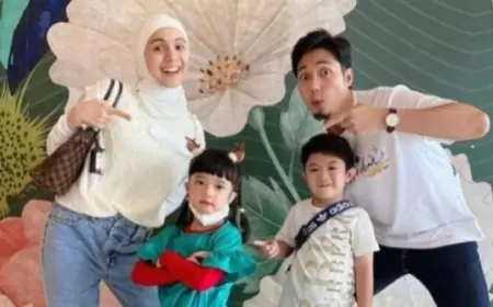 Anak Pertama Nycta Gina dan Rizky Kinos, Uta, Jalani Operasi Adenoid Saat Liburan Sekolah