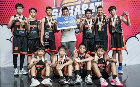 Respect Basketball Academy Raih Kemenangan Gemilang di Turnamen Sehati Semarang