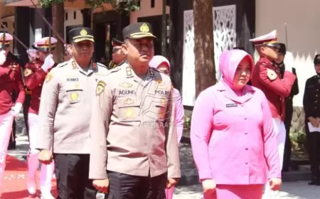 AKBP Bimo Ariyanto Resmi Jabat Kapolres Kediri, Gantikan AKBP Agung Setyo Nugroho