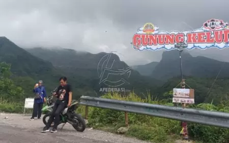 Libur Nataru, Pengunjung Wisata Gunung Kelud Diprediksi Naik 20 Persen