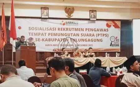 Bawaslu Tulungagung : Rekrutmen 3.305 Petugas PTPS Dimulai