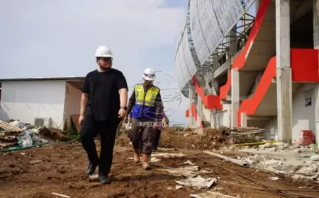 Tahap Ke-2 Stadion Gelora Daha Jayati Diharapkan Sudah Dapat Difungsikan