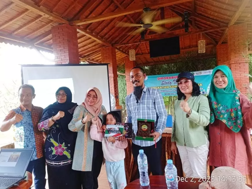 Menimba Ilmu Desa Miliarder Sekapuk Gresik, Istri Bupati Blora Kunjungi Agrowisata Setigi