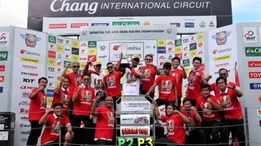 AHRT Dominasi Podium: Rheza Danica Ahrens Raih Gelar Juara ARRC 2023 AP250 untuk Kedua Kalinya