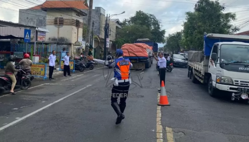 Dinas Perhubungan Tulungagung Tinjau Kawasan Rawan Kecelakaan