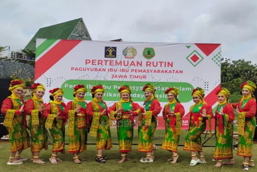 Keren Paguyupan Ibu Pemasyarakatan PIPAS Banyuwangi Sabet Juara 1 Lomba Tari