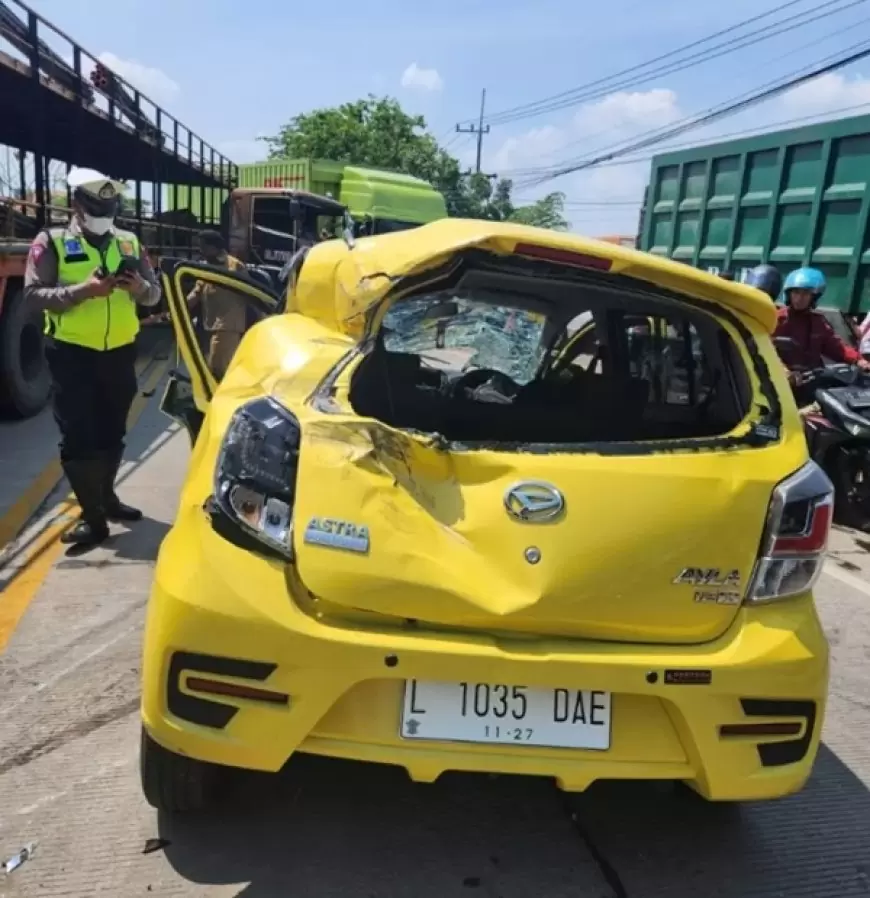 Kawasan Black Spot Gresik Rawan Sebabkan Kecelakaan, Sehari Terjadi Dua Kecelakaan Sopir Tewas