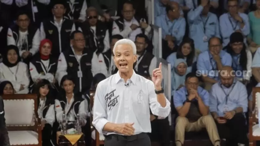 Ganjar Pranowo Respons Pertanyaan Anies Baswedan Terkait Tragedi Kanjuruhan dalam Debat Capres