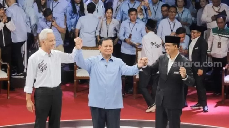Prabowo Subianto Tenang di Debat Capres: Tidak Merasa Diserang oleh Rival