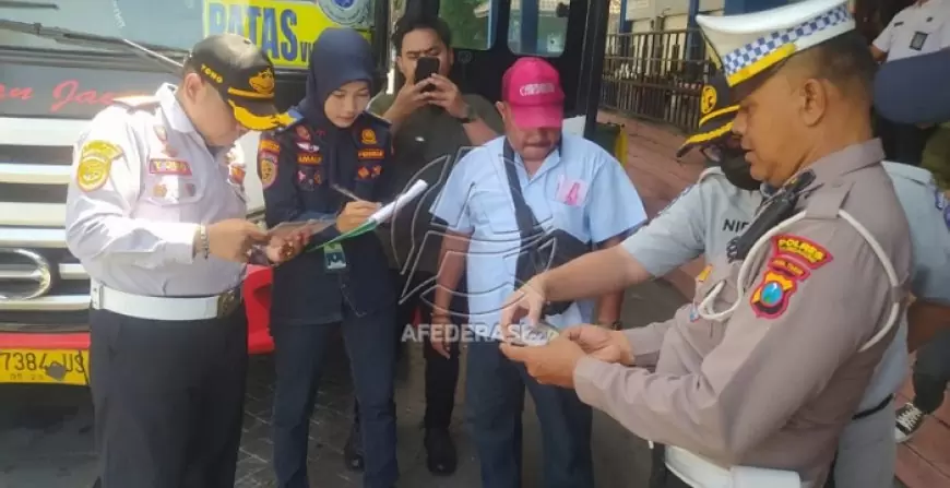 Kesiapan Bus Antar Kota Diuji, Satlantas Pastikan Aman dan Siap Operasional Jelang Libur Nataru