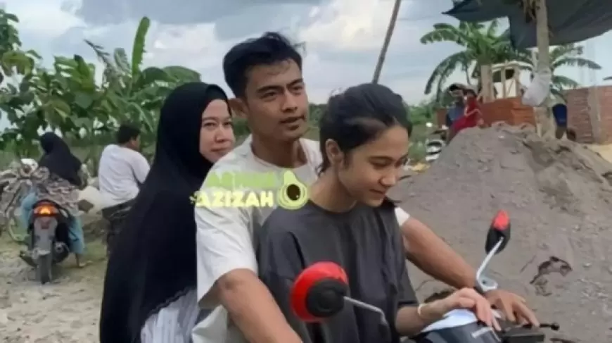 Kisah Ceria Pasangan Pratama Arhan dan Azizah Salsha di Kampung Halaman