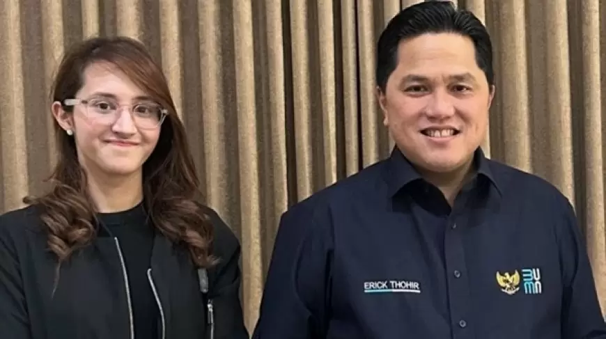 Erick Thohir Pilih Tsamara Amany Sebagai Staf Khusus di Kementerian BUMN