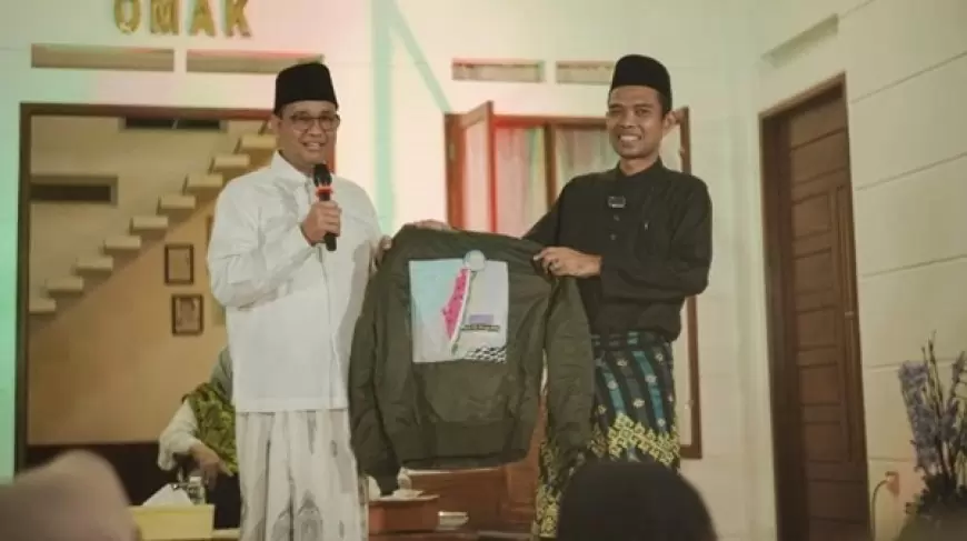 Chiki Fawzi, Seniman Chikigo, Terharu Saat Anies Baswedan Menyebut Karya Jaket Palestina-nya