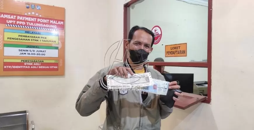 Optimalkan Program Samsat Malam, untuk Mudahkan Wajib Pajak di Tulungagung
