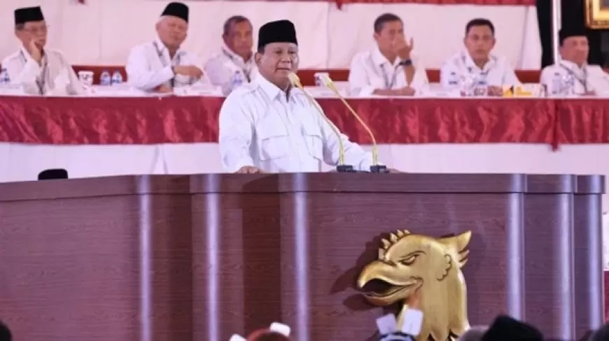Prabowo Subianto Keluarkan Pernyataan 'Ndasmu Etik' dalam Rakornas Partai Gerindra