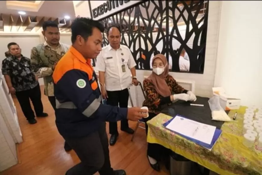 KAI Daop 8 Surabaya Tes Narkoba Petugas Secara Acak