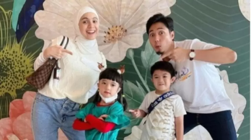 Anak Pertama Nycta Gina dan Rizky Kinos, Uta, Jalani Operasi Adenoid Saat Liburan Sekolah