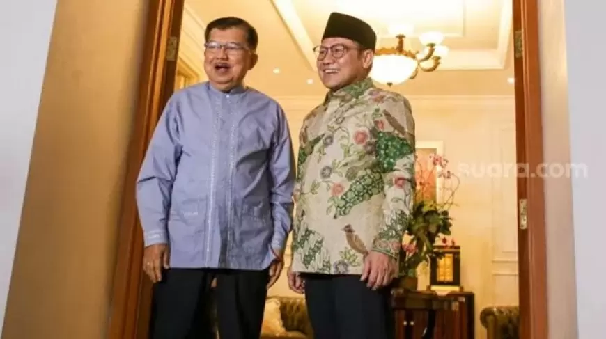 Cak Imin Sempat Khawatir Sebelum Jusuf Kalla Resmi Dukung AMIN dalam Pilpres 2024