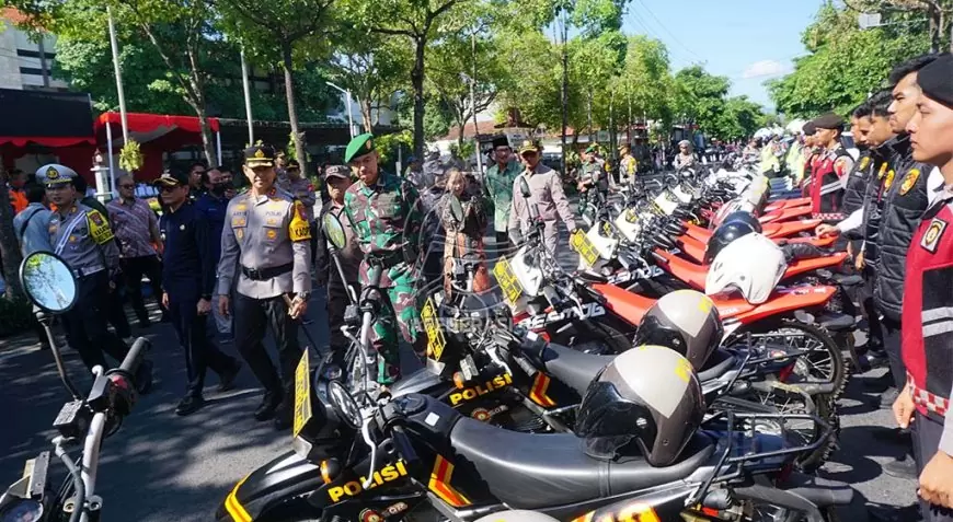 Polres Tulungagung Terjunkan 600 Personil Gabungan, Siapkan Strategi Antisipasi Kemacetan dan Pengamanan Natal