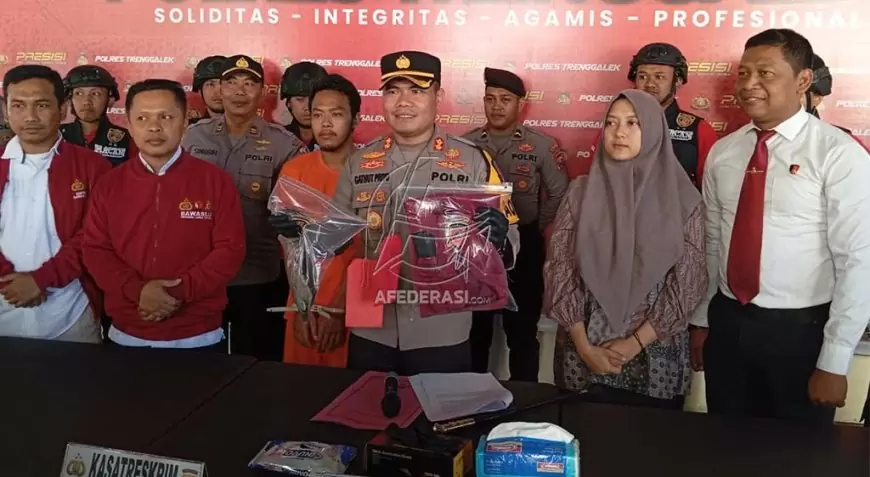 Pelaku Begal Motor Ditangkap Setelah Merampas Kendaraan di Jalan Raya Trenggalek