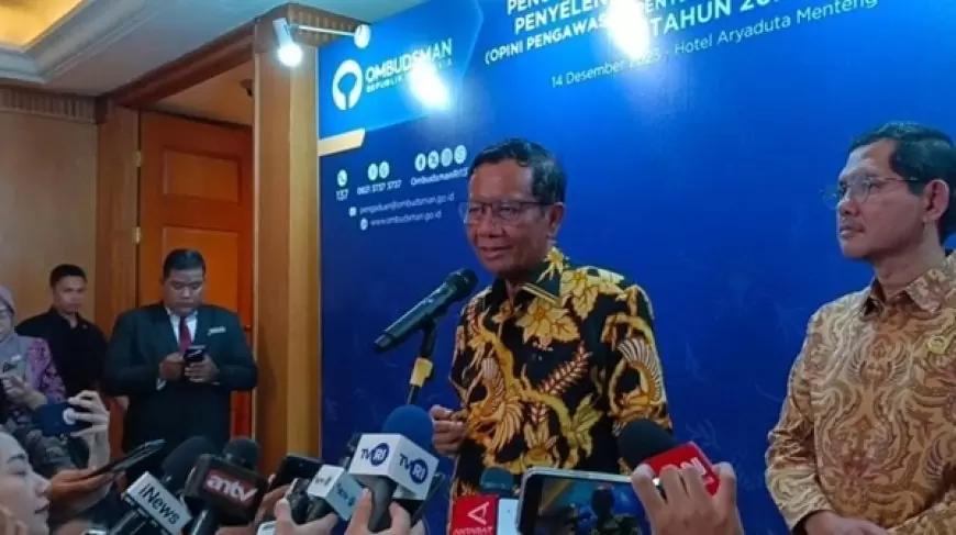 Mahfud MD Membantah Kontroversi Pernyataan Soal Tuntutan Istri dan Korupsi